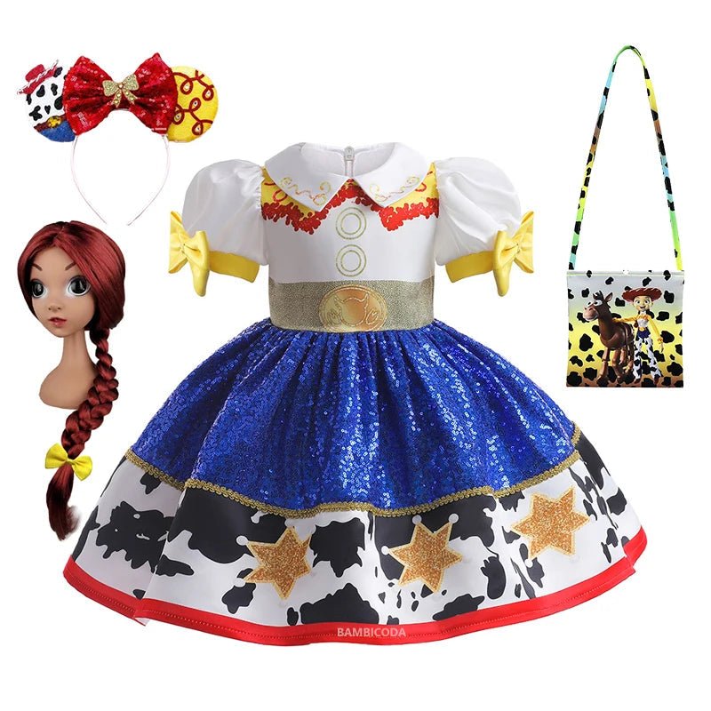 Toy Story Jessie Dress Costume - itzy bitsy