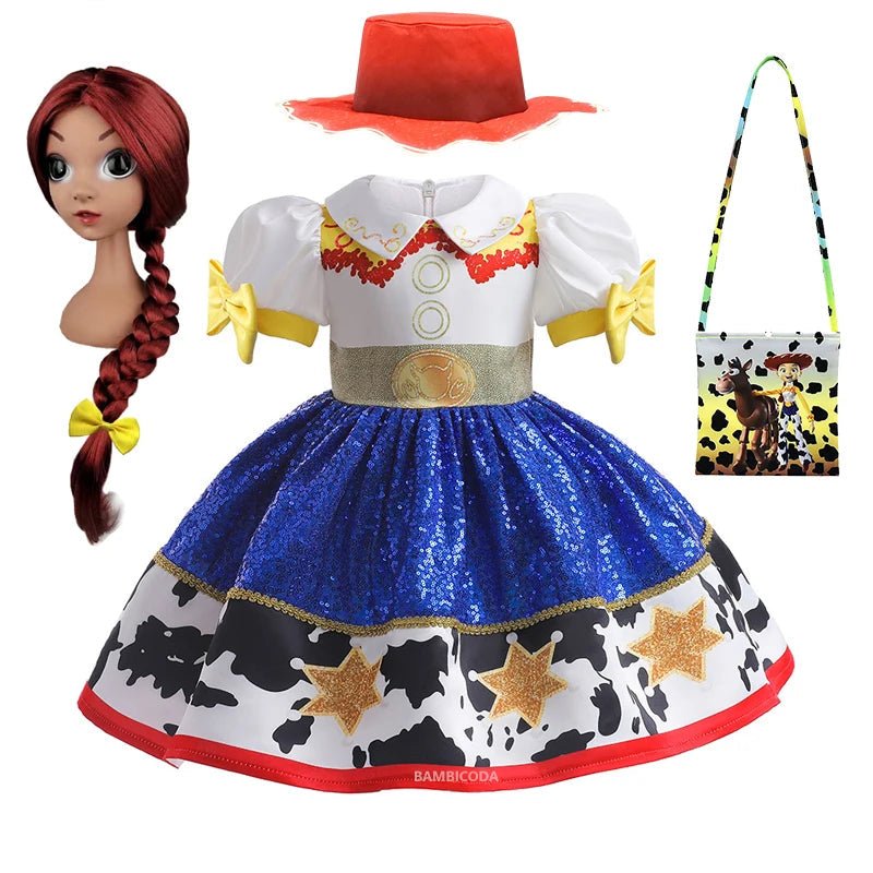 Toy Story Jessie Dress Costume - itzy bitsy