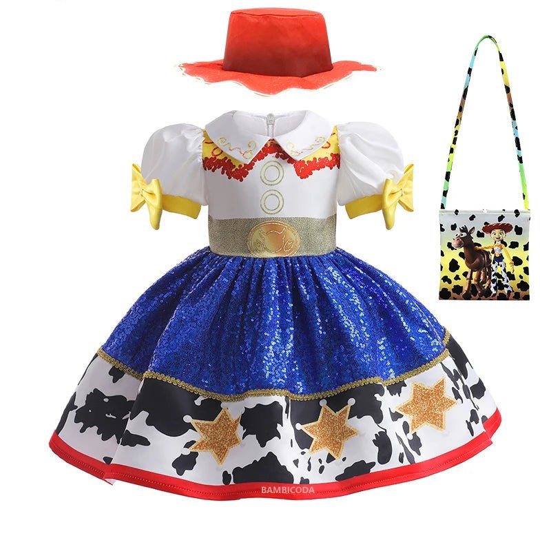 Toy Story Jessie Dress Costume - itzy bitsy