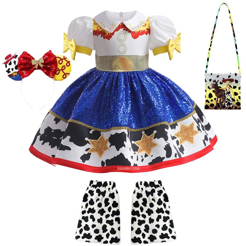 Toy Story Jessie Dress Costume - itzy bitsy