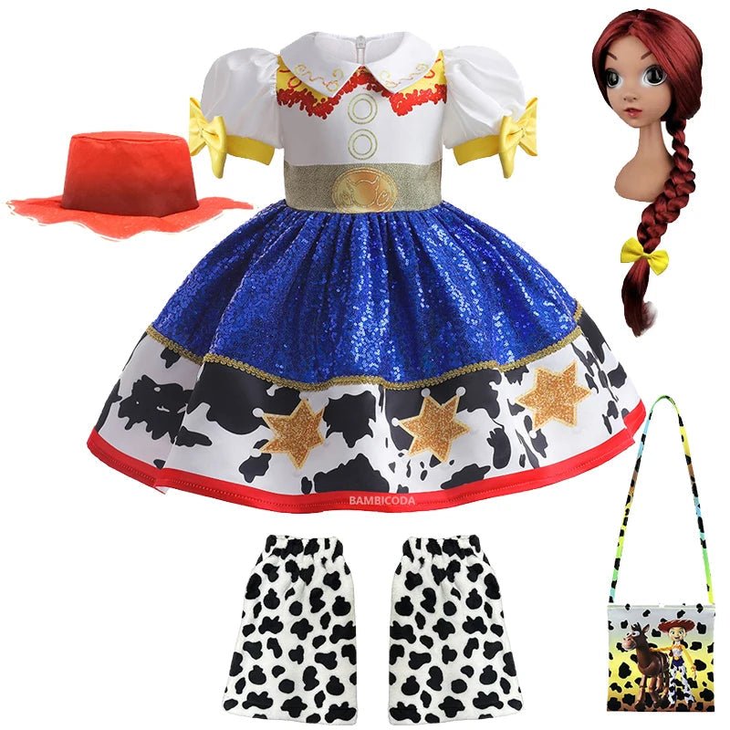 Toy Story Jessie Dress Costume - itzy bitsy