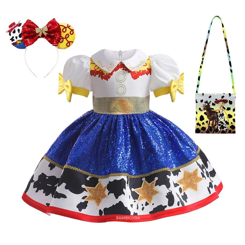 Toy Story Jessie Dress Costume - itzy bitsy