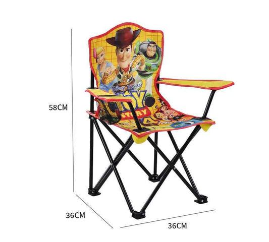 Toy Story Ultralight Folding Chair For Children With Backrest For Outdoor Camping (Copy)
