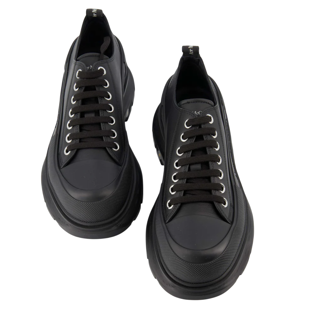 Alexander McQueen Tread Slick Lace-Up Sneakers