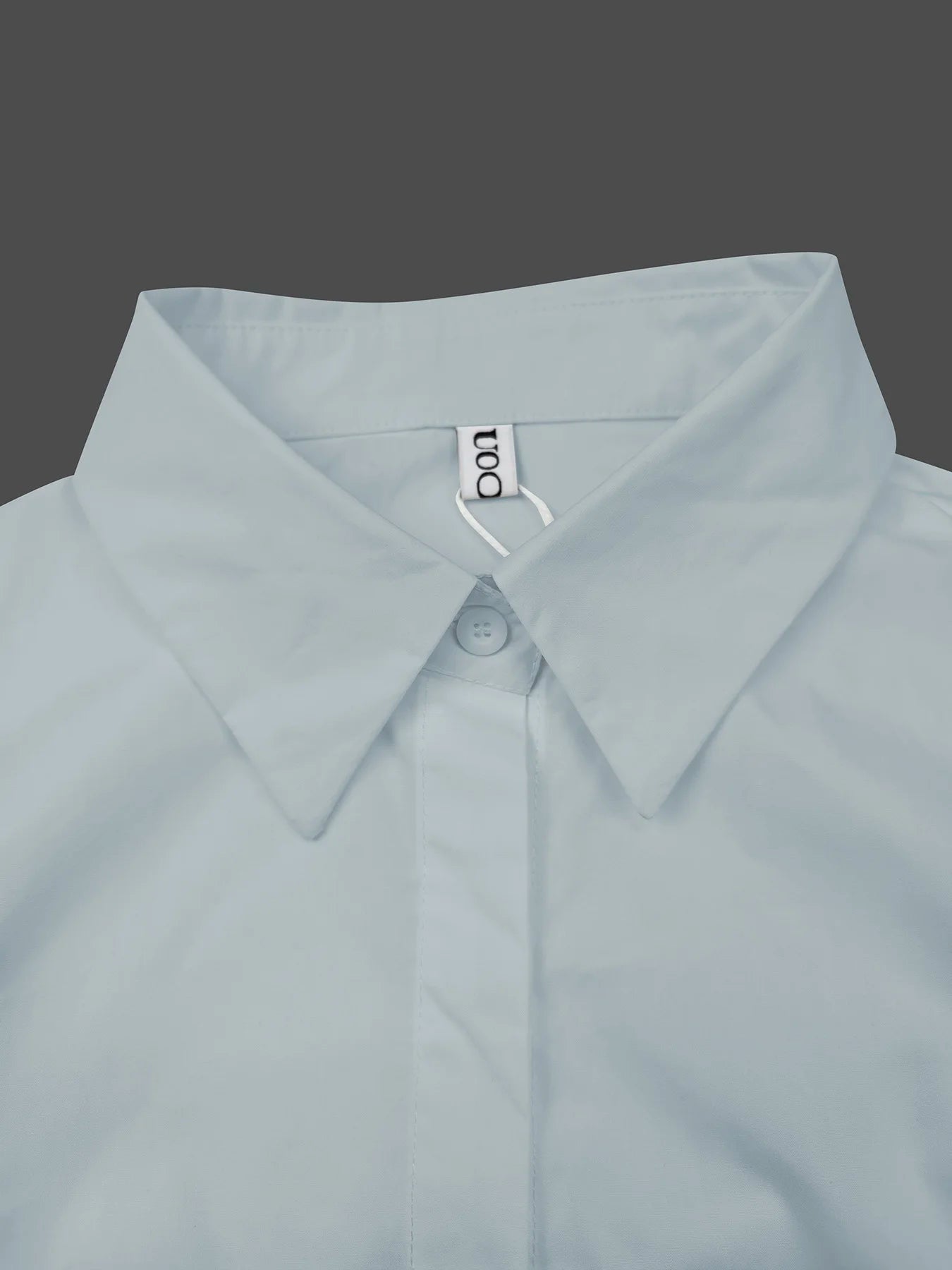 Tuxedo Cold Shoulder Chic Vintage Shirt - itzy bitsy