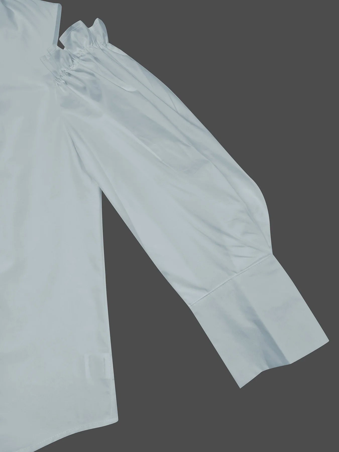 Tuxedo Cold Shoulder Chic Vintage Shirt - itzy bitsy