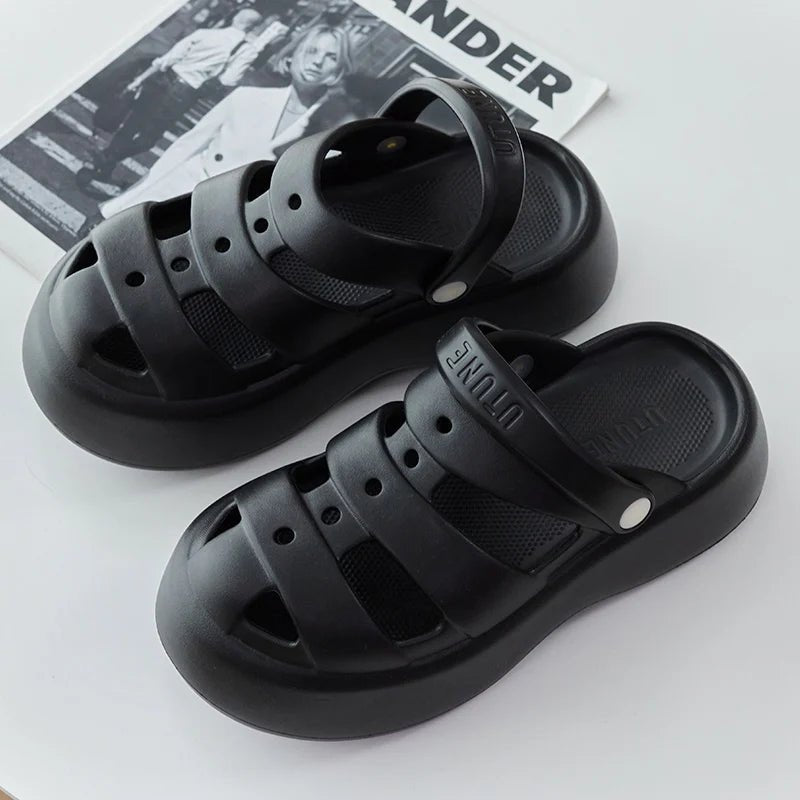 UTUNE - Astronomy Gladiator Flat Bottomed Roman Sandals - itzy bitsy