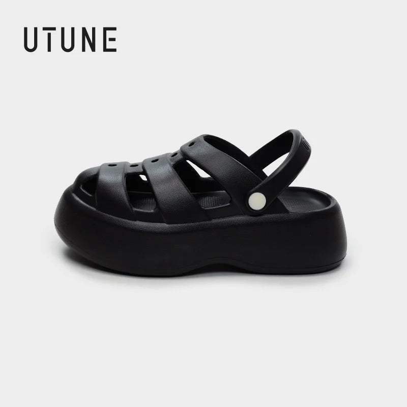 UTUNE - Astronomy Gladiator Flat Bottomed Roman Sandals - itzy bitsy