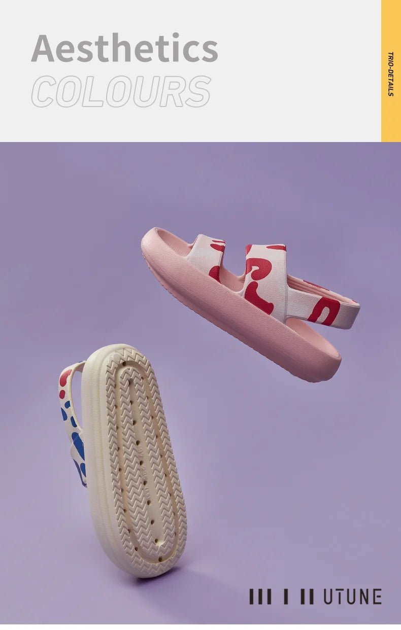 UTUNE Camouflage flat Sandals For Women - itzy bitsy