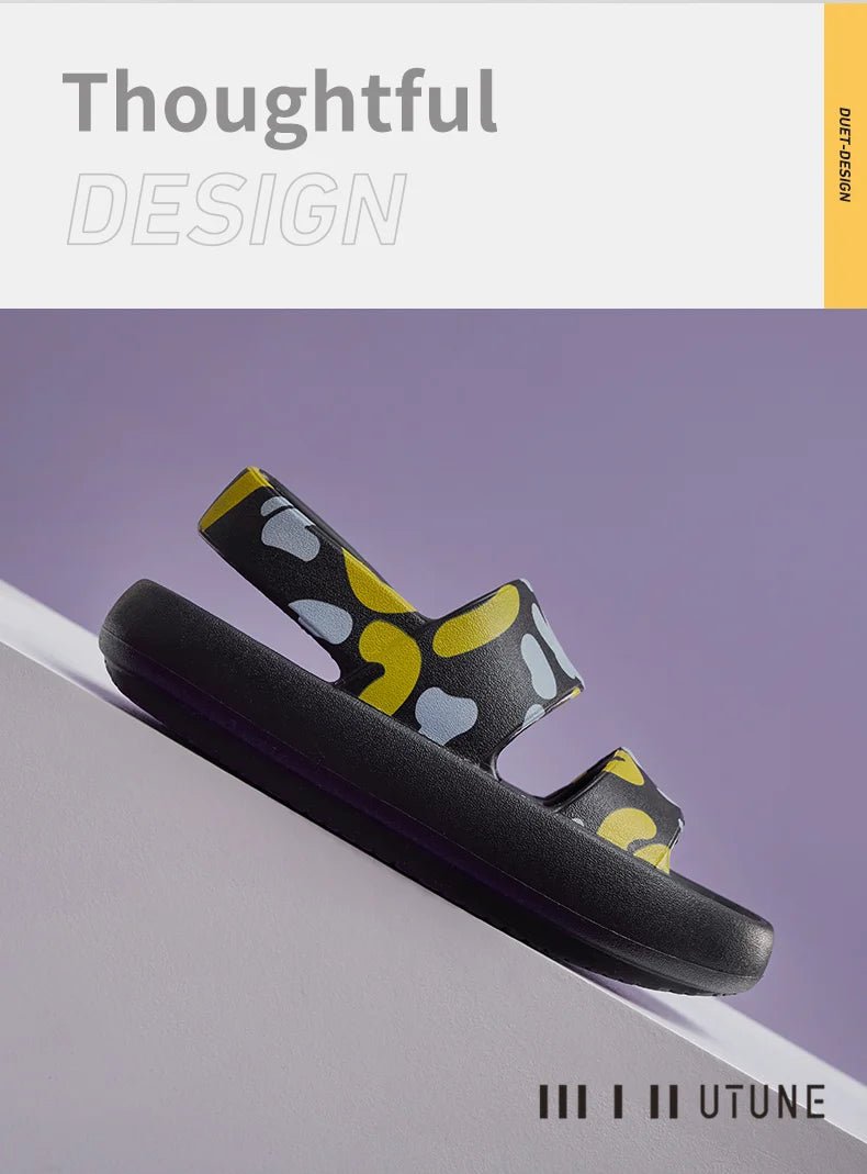 UTUNE Camouflage flat Sandals For Women - itzy bitsy