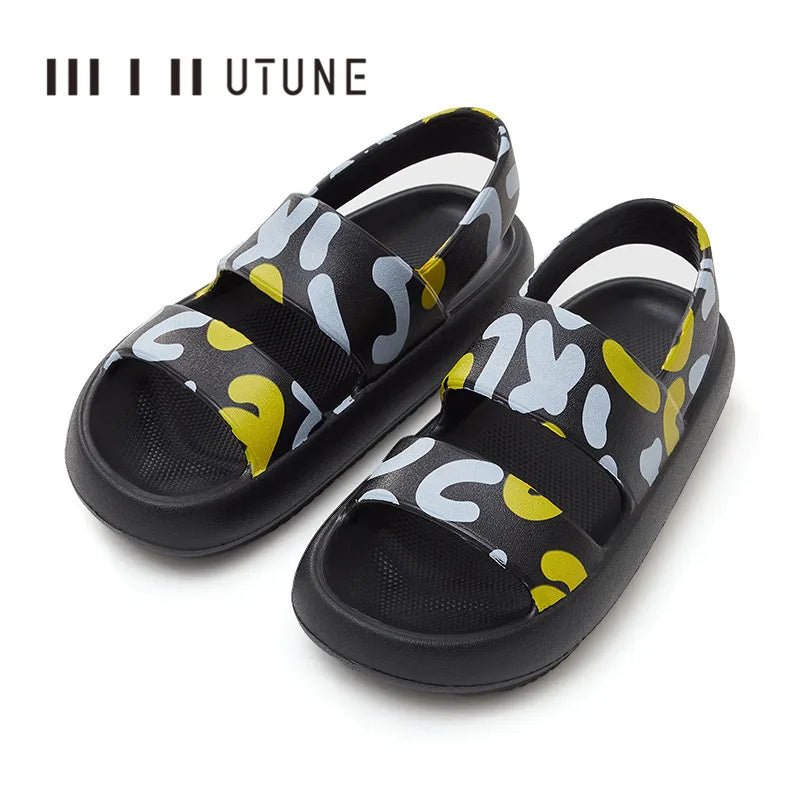 UTUNE Camouflage flat Sandals For Women - itzy bitsy