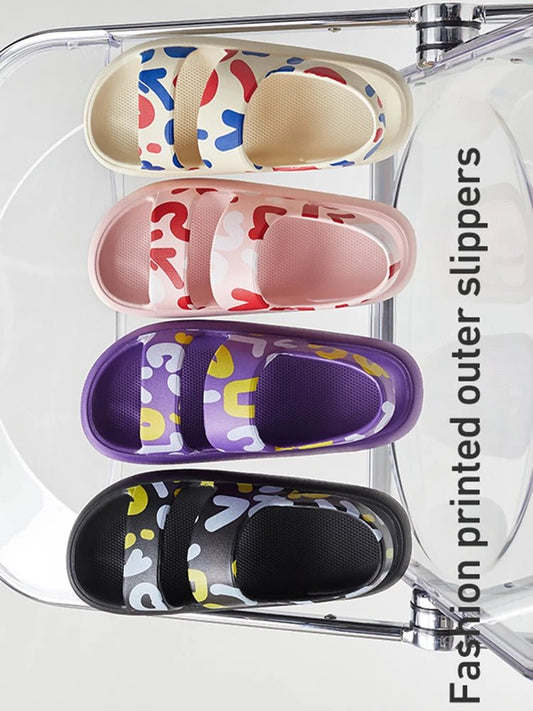 UTUNE Camouflage flat Sandals For Women - itzy bitsy