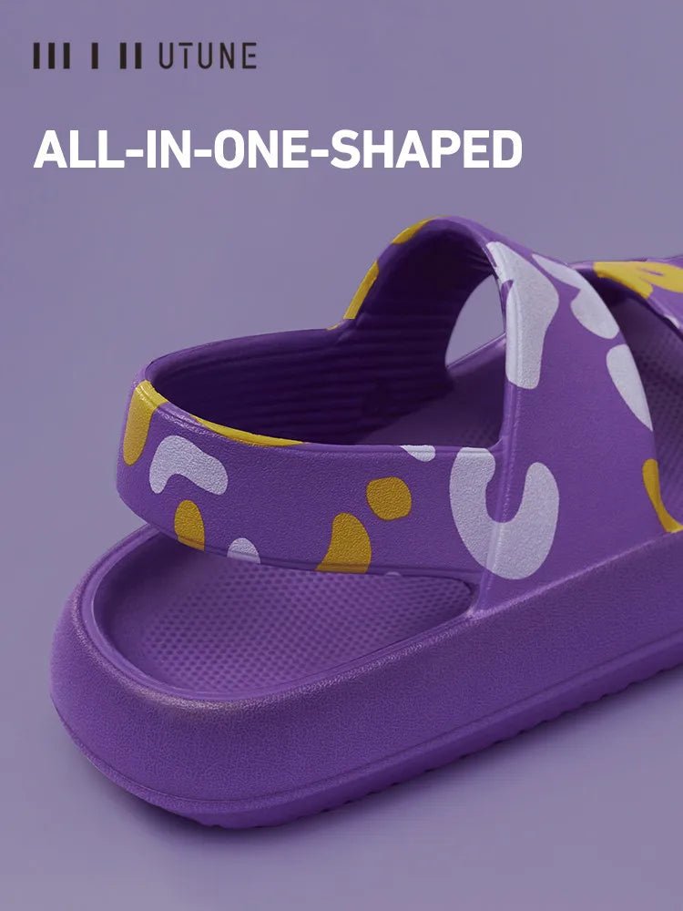 UTUNE Camouflage flat Sandals For Women - itzy bitsy