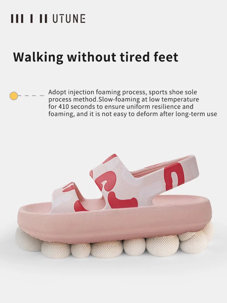 UTUNE Camouflage flat Sandals For Women - itzy bitsy