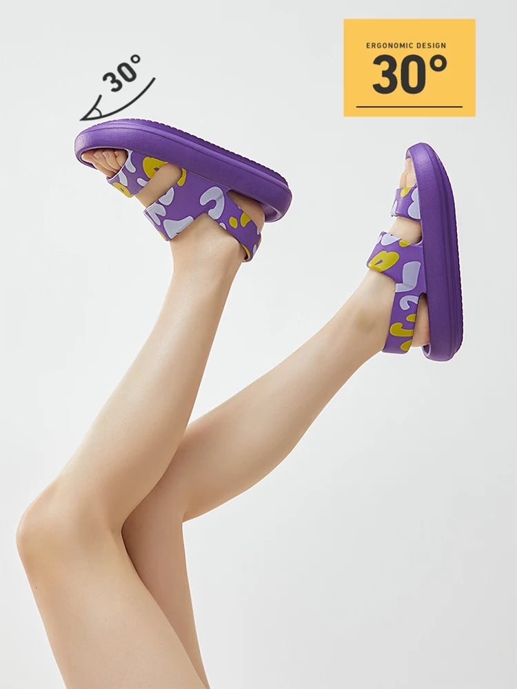 UTUNE Camouflage flat Sandals For Women - itzy bitsy