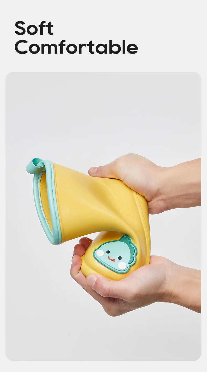 UTUNE Cartoon Stickers Children's Rain Non - slip Rubber Boots - itzy bitsy