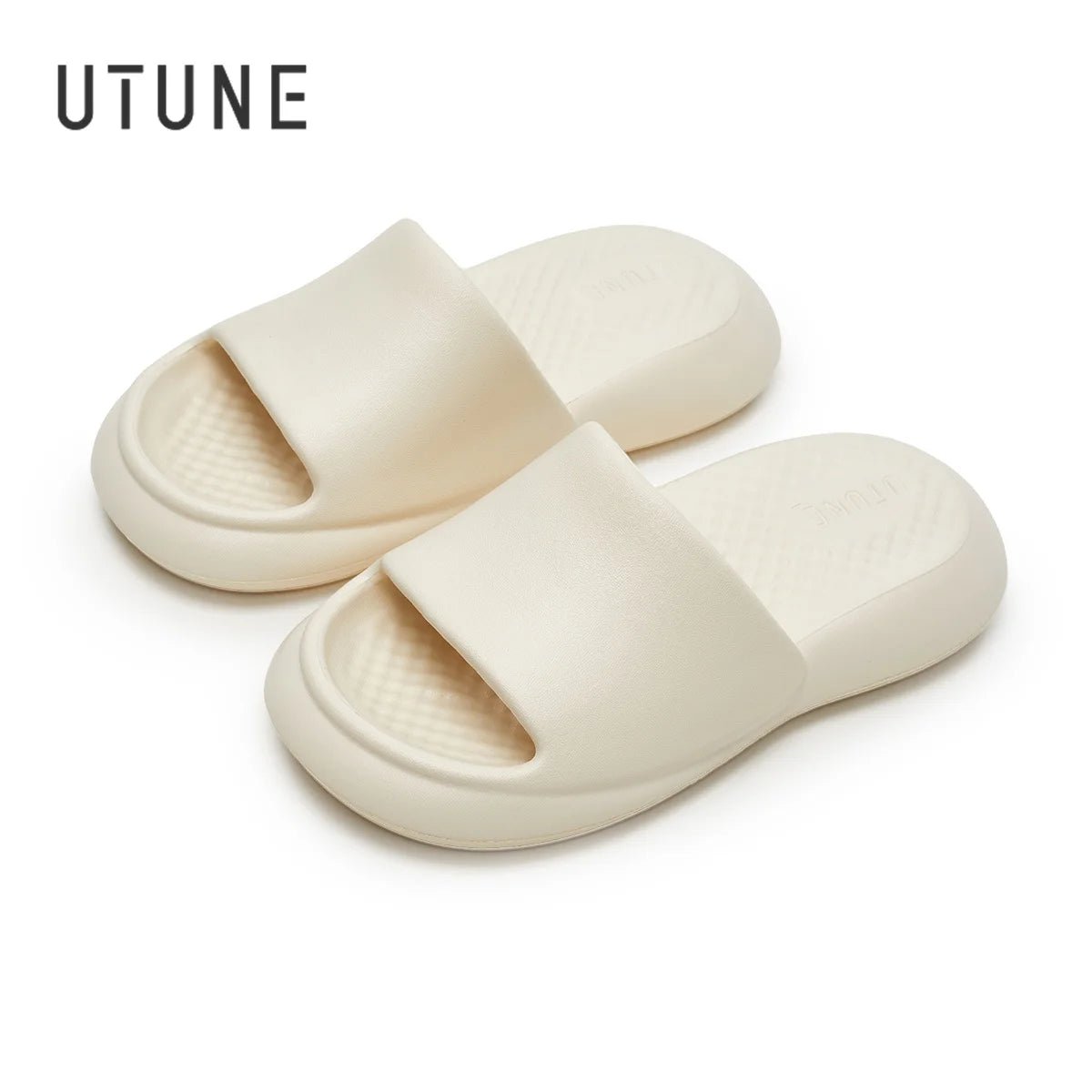 UTUNE Massage Unisex Slippers Mute Air Cushion Thick Sole - itzy bitsy