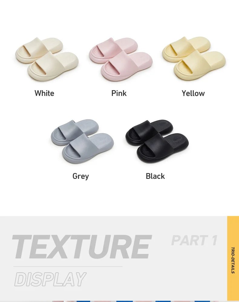 UTUNE Massage Unisex Slippers Mute Air Cushion Thick Sole - itzy bitsy