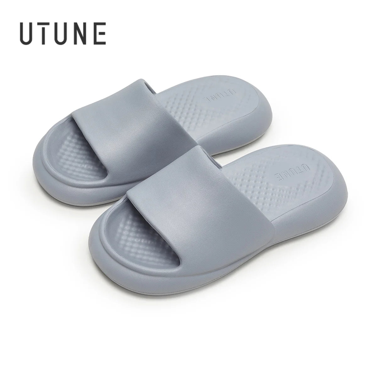 UTUNE Massage Unisex Slippers Mute Air Cushion Thick Sole - itzy bitsy