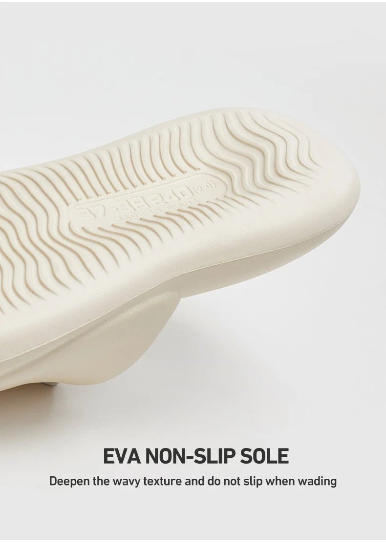 UTUNE Massage Unisex Slippers Mute Air Cushion Thick Sole - itzy bitsy