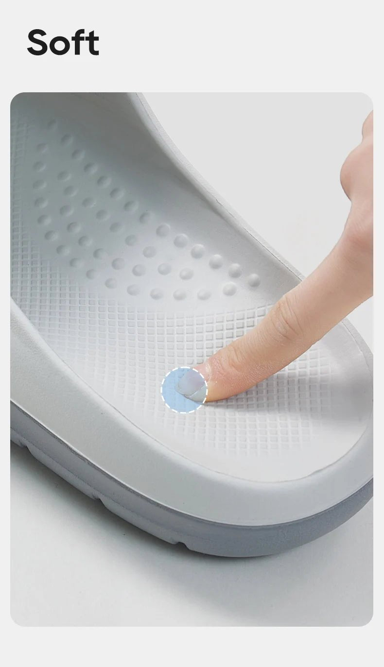 UTUNE Men's Colorblock Thick - Soled Slippers Ergonomic Design - itzy bitsy