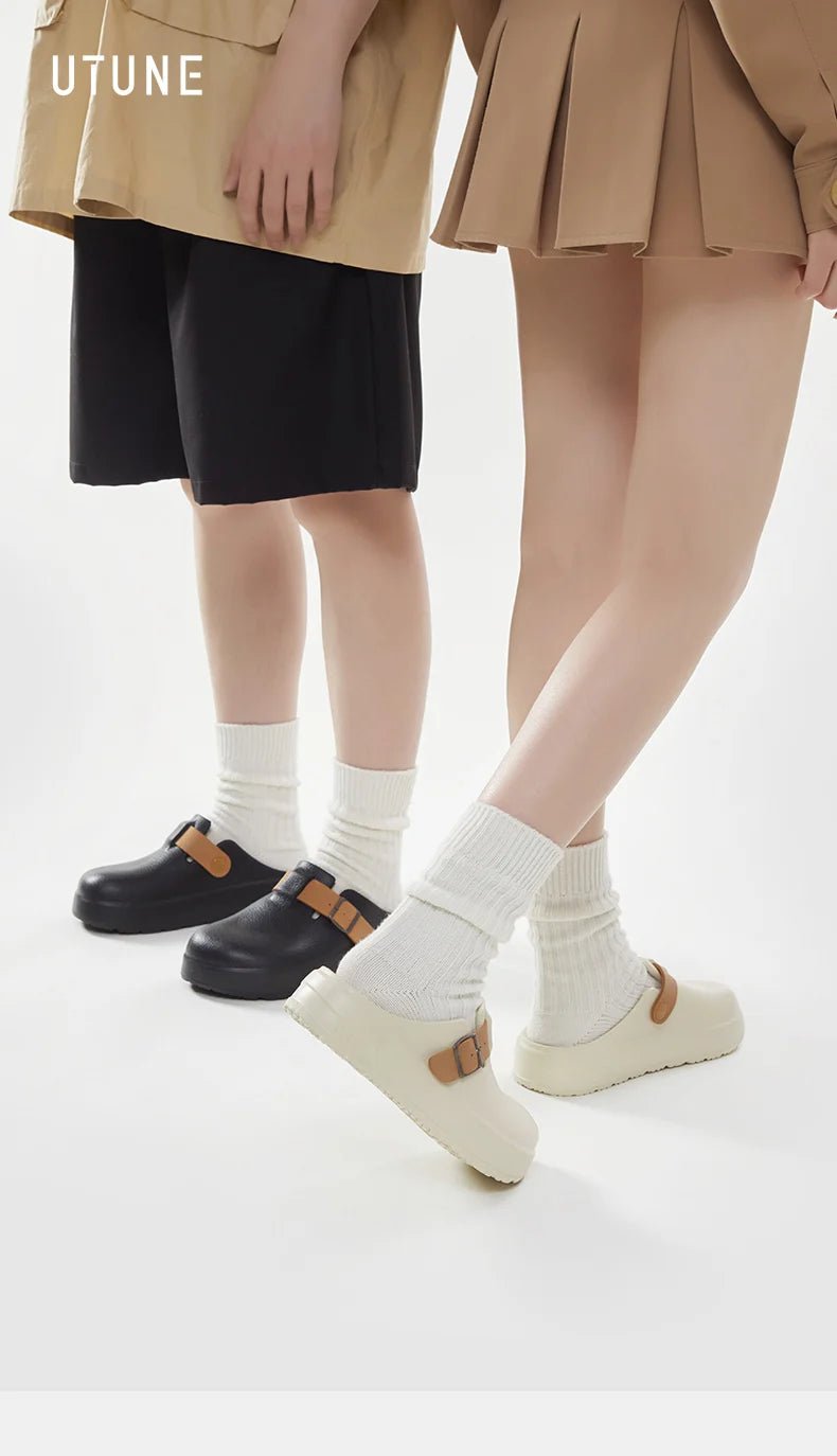 UTUNE Summer Women's Flat Sandals All Season High Heel - itzy bitsy