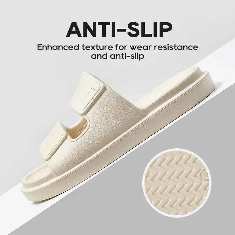 UTUNE Women's Massage Slipper - Outdoor Slide with buckle design - itzy bitsy