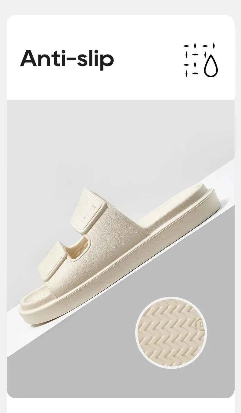 UTUNE Women's Massage Slipper - Outdoor Slide with buckle design - itzy bitsy