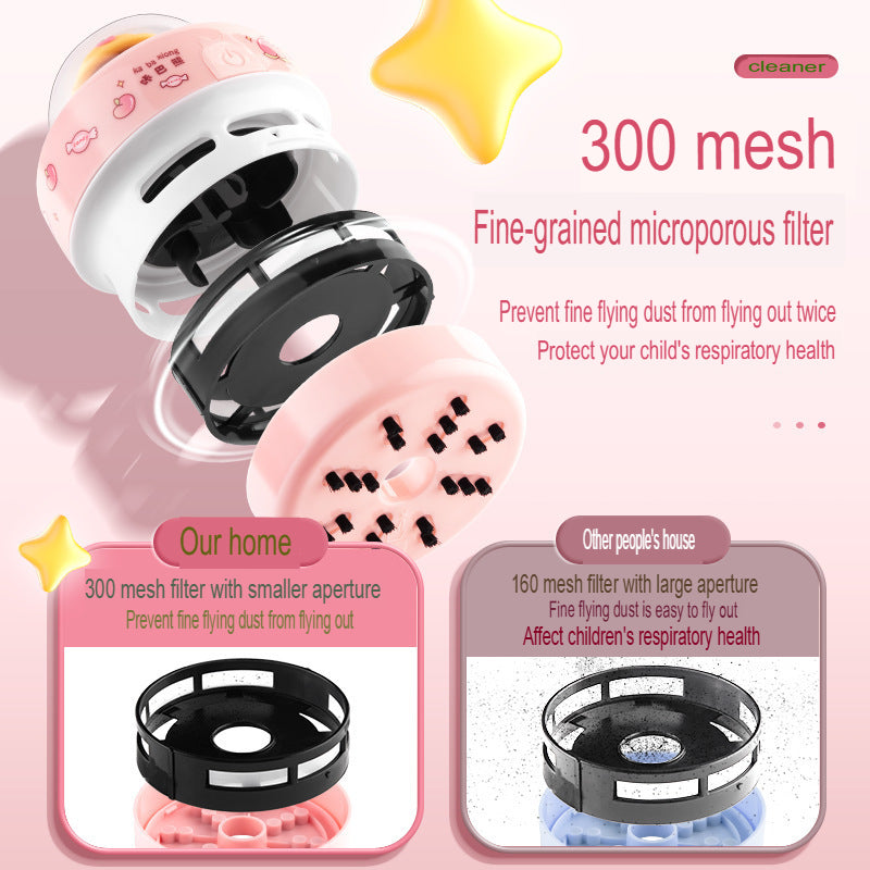 Battery Operated Portable Cordless Desktop Vacuum Cleaner/Duster