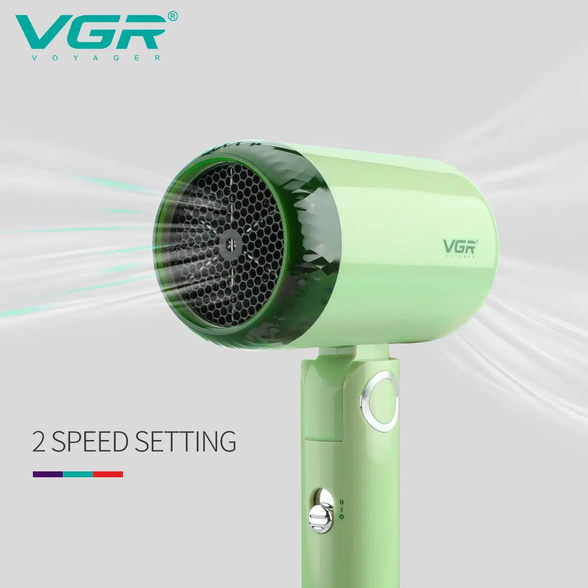 VGR 1200w Compact Foldable Hair Dryer - itzy bitsy