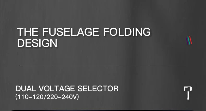 VGR Powerful Hair Dryer with Foldable Handle - itzy bitsy