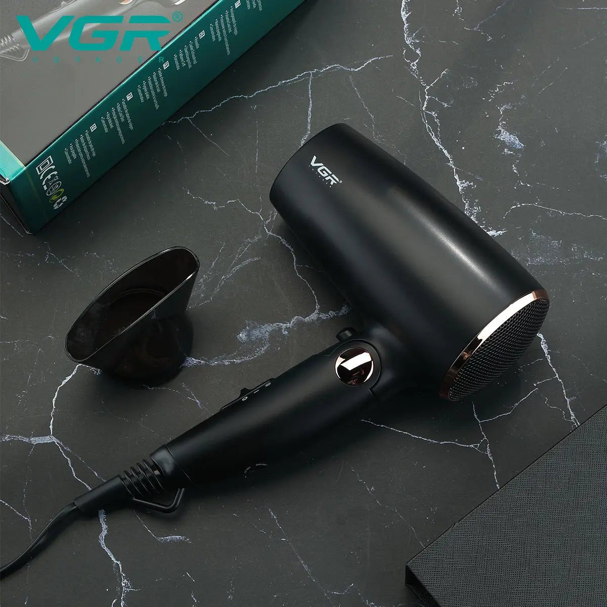 VGR Powerful Hair Dryer with Foldable Handle - itzy bitsy
