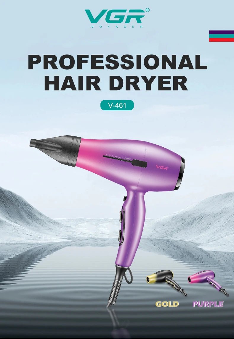 VGR V - 461 Professional Gear Hair Dryer - itzy bitsy