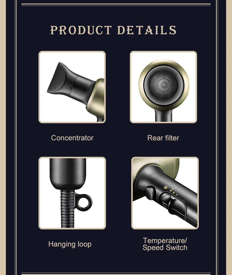 VGR V453 Salon Professional Hair Dryer - itzy bitsy