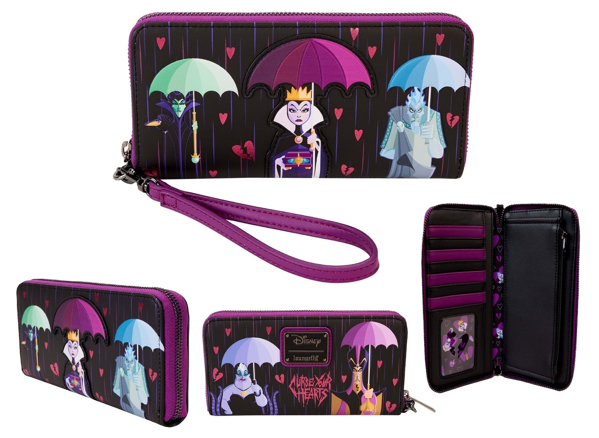 Villains Curse Your Hearts Handbag Shoulder Bag Wallet Backpack - itzy bitsy