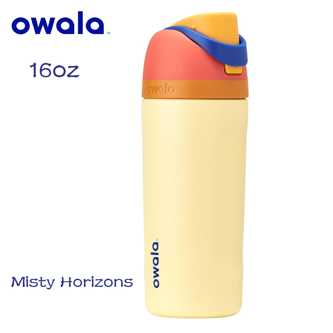 Owala Kids FreeSip Insulated Stainless Steel BPA-Free Sports Water Bottle - 16 oz