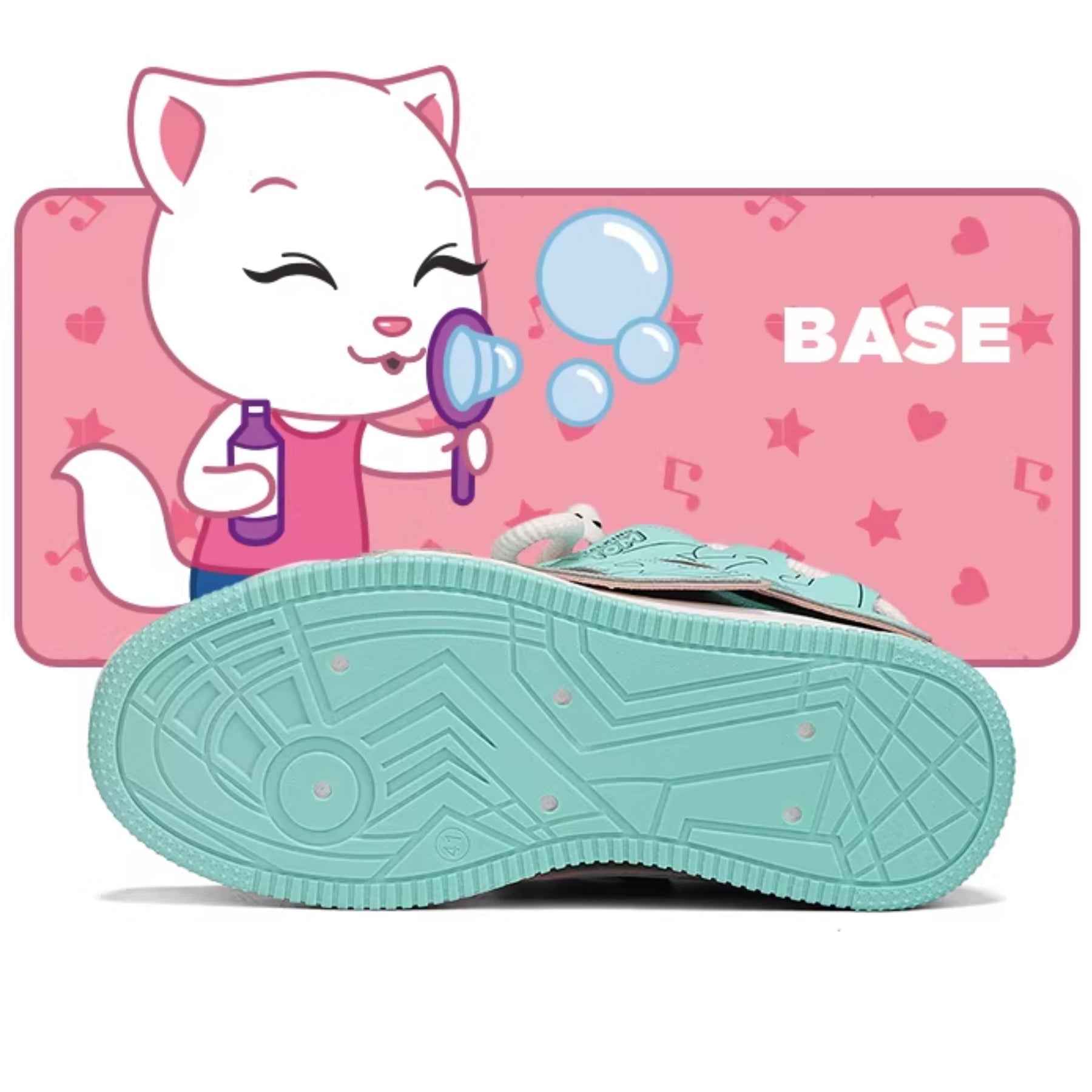 TALKING TOM | Graffiti Casual Sneakers - 2 Tone Intense