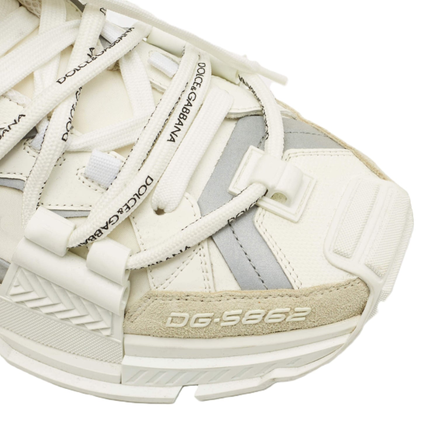 D&G Designer Inspired Space Sneakers - White