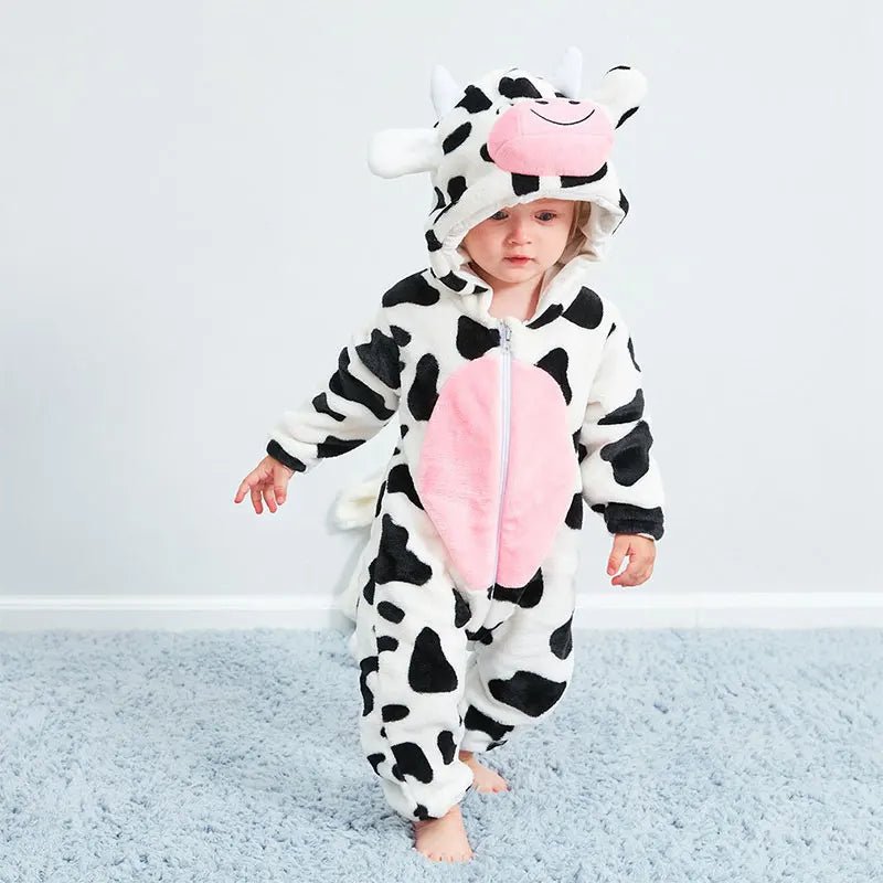 Winter Baby Animal Hooded Jumpsuits - Cosplay Costume - itzy bitsy