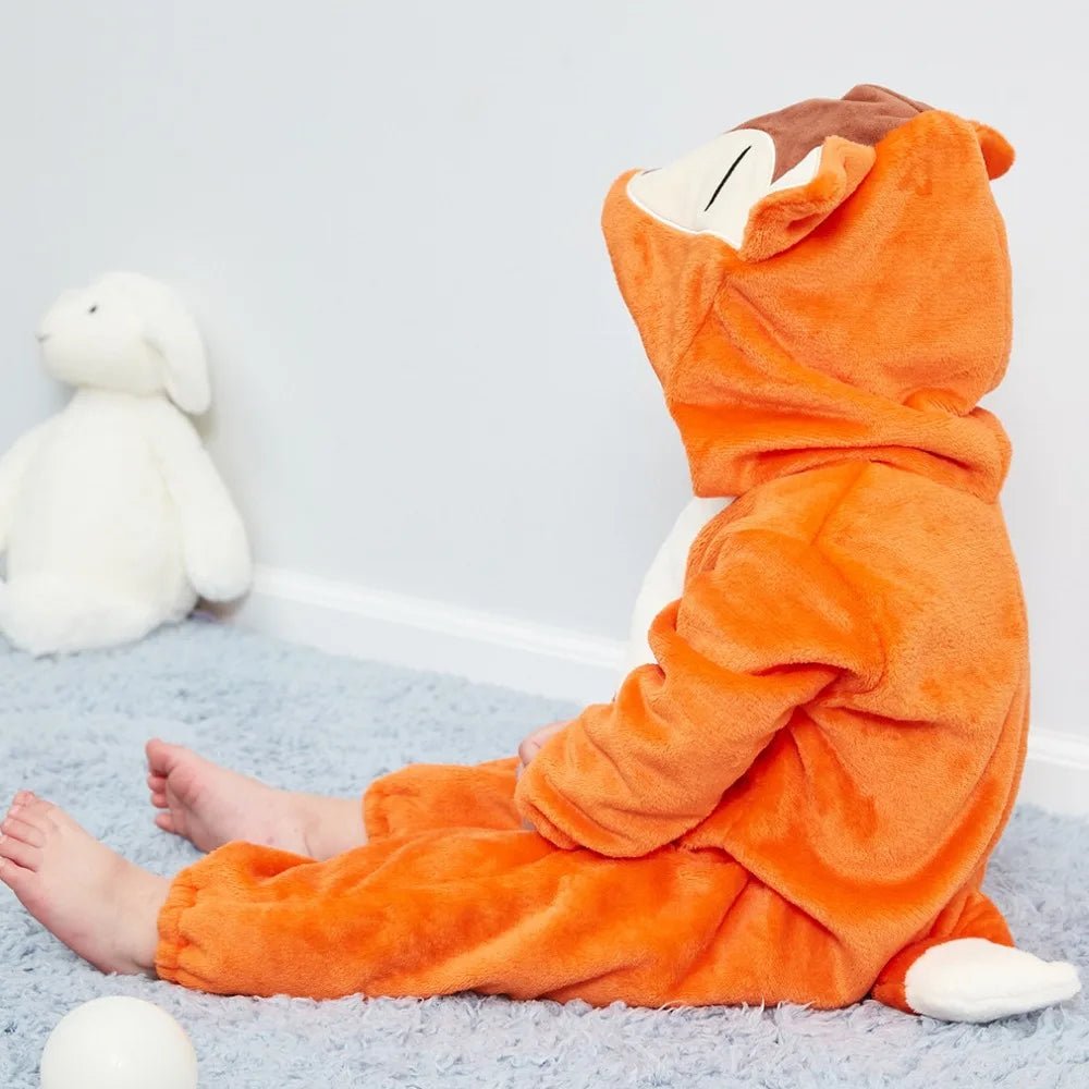 Winter Baby Animal Hooded Jumpsuits - Cosplay Costume - itzy bitsy