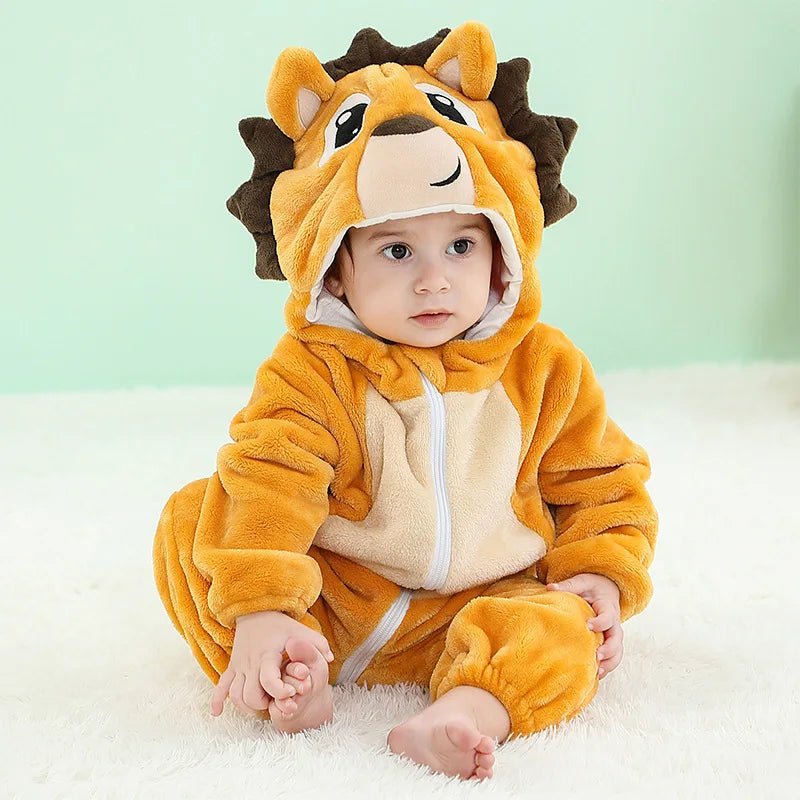 Winter Baby Animal Hooded Jumpsuits - Cosplay Costume - itzy bitsy