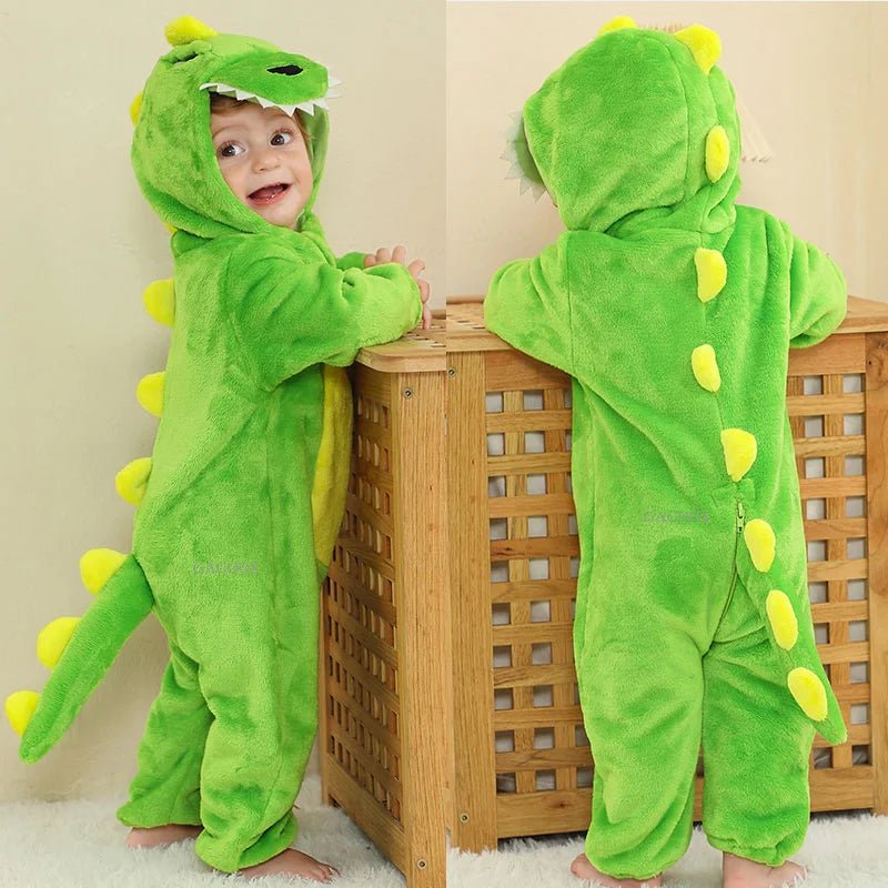 Winter Baby Animal Hooded Jumpsuits - Cosplay Costume - itzy bitsy
