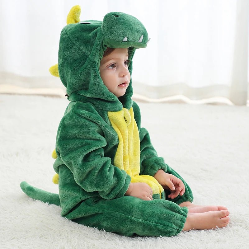 Winter Baby Animal Hooded Jumpsuits - Cosplay Costume - itzy bitsy