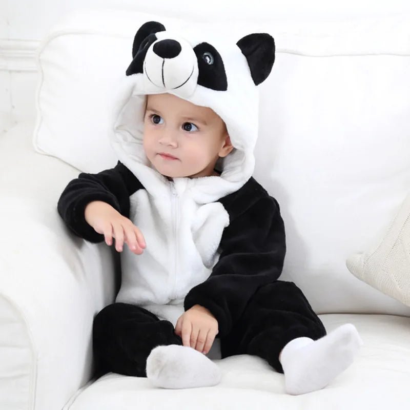 Winter Baby Animal Hooded Jumpsuits - Cosplay Costume - itzy bitsy