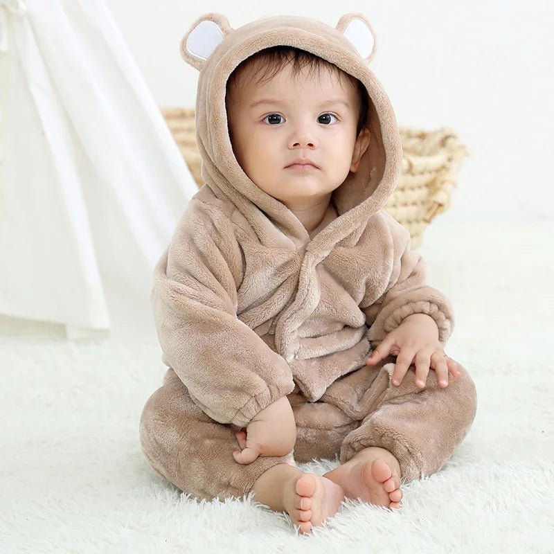 Winter Baby Animal Hooded Jumpsuits - Cosplay Costume - itzy bitsy