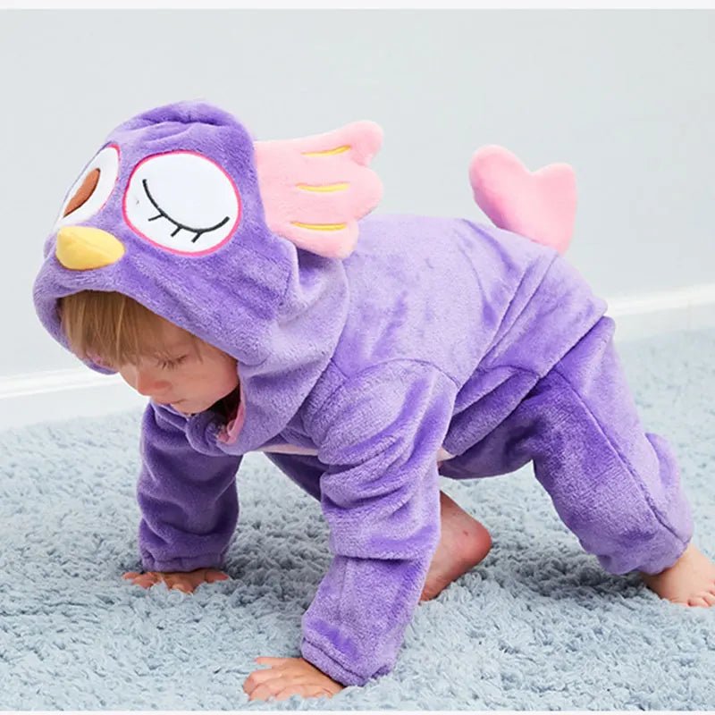 Winter Baby Animal Hooded Jumpsuits - Cosplay Costume - itzy bitsy
