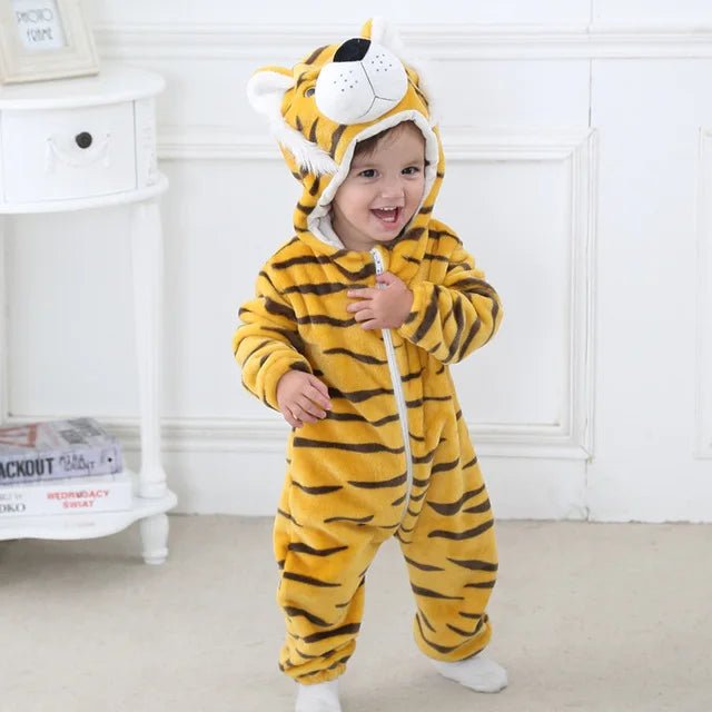 Winter Baby Animal Hooded Jumpsuits - Cosplay Costume - itzy bitsy