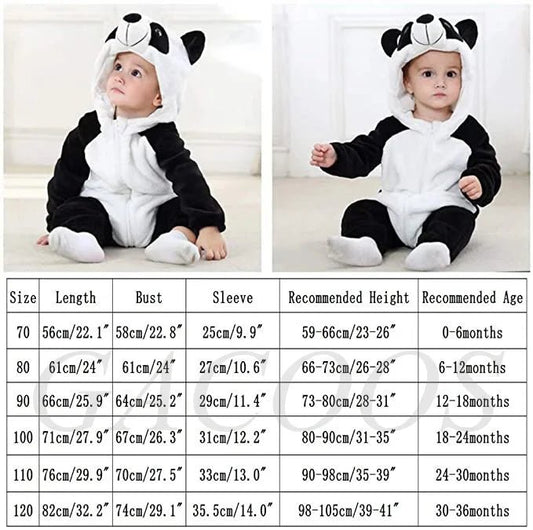 Winter Baby Animal Hooded Jumpsuits - Cosplay Costume - itzy bitsy