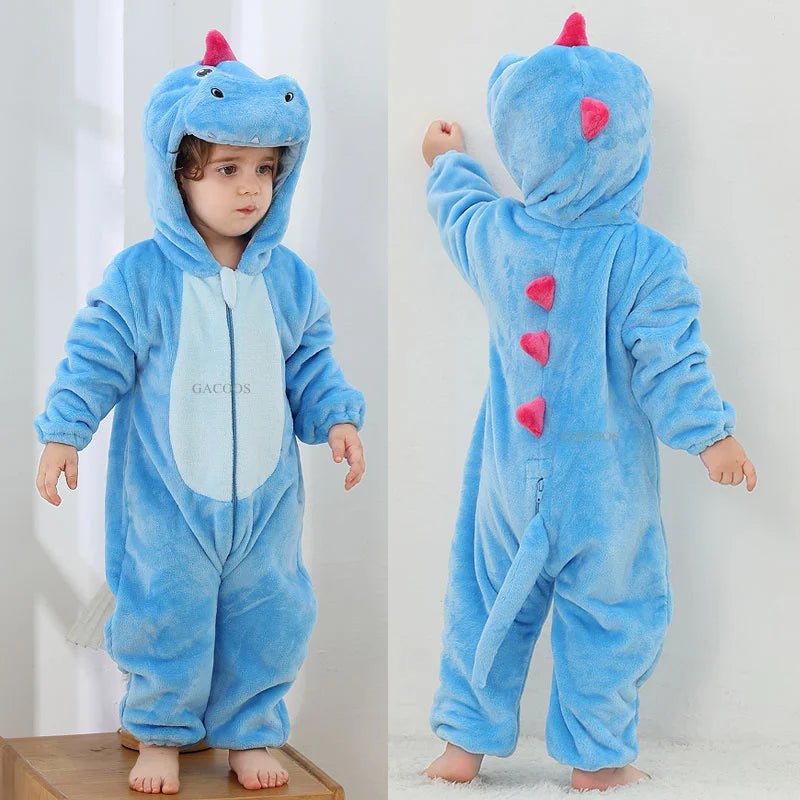Winter Baby Animal Hooded Jumpsuits - Cosplay Costume - itzy bitsy