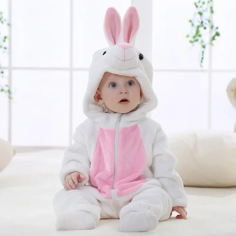 Winter Baby Animal Hooded Jumpsuits - Cosplay Costume - itzy bitsy